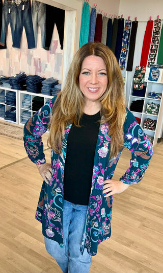 Lizzy Cardigans In Fun Prints