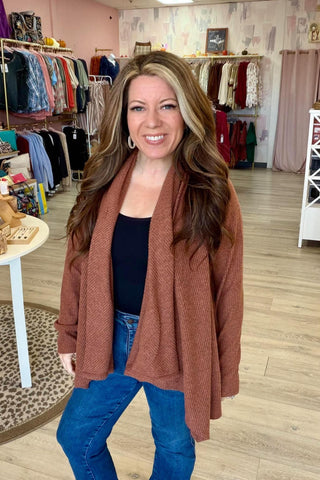 Autumn Haze Relaxed Cardigan