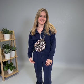 Double Zip Sling Bum Bag