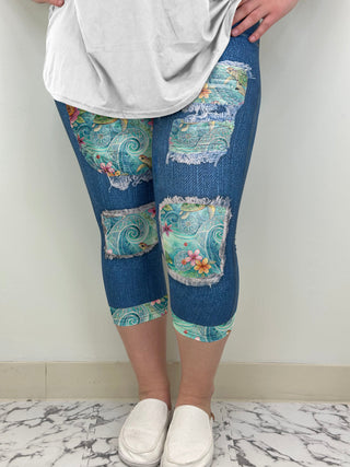 Tranquility Denim Capri w/ Pockets | Run Ends 2/24 | ETA 42 Days