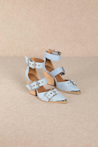 The Harper Buckle Heel