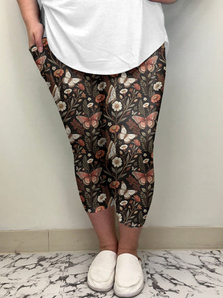 Boho Butterfly Leggings / Capris | Run Ends 2/24 | ETA 42 Days