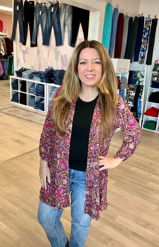 Lizzy Cardigans In Fun Prints