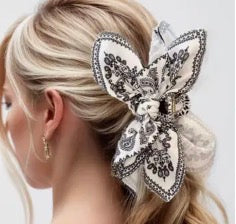 Paisley Boho Hair Clip