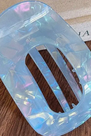 Jumbo Lay Flat Oval Hair Clips