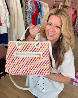 Nancy Striped Tote