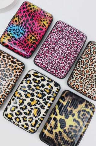 Leopard Card Caddy