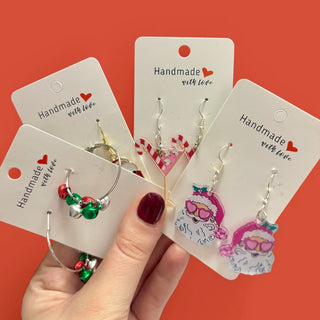 Christmas Earring Lot - Dangles