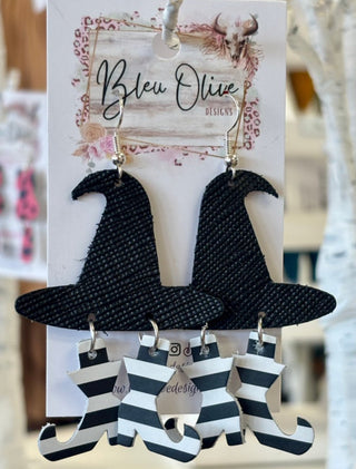 Black Witch Earrings