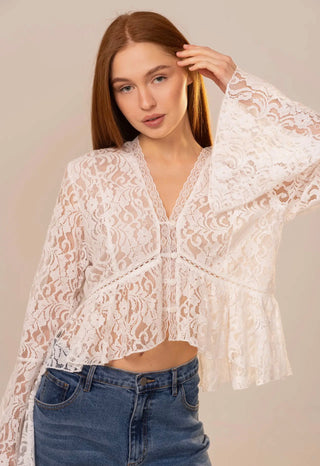Lace & Daydreams Babydoll Top