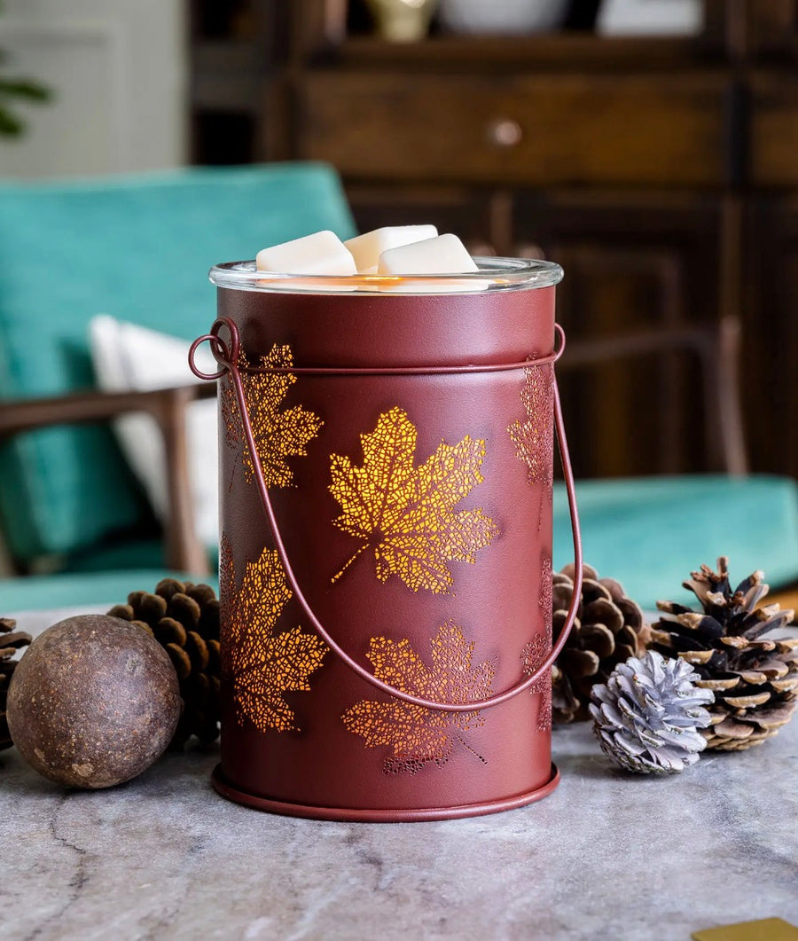 Vintage Fall Leaves Bulb Fragrance Warmer