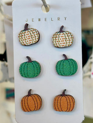 Pumpkin Patch Studs
