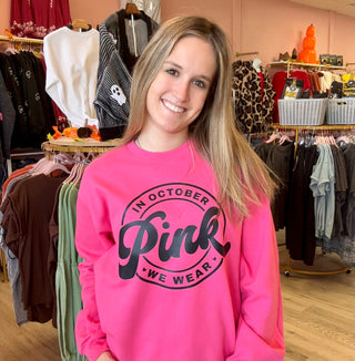 We Wear Pink Crewneck