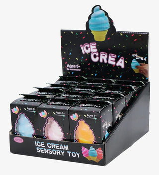 Viral Ice Cream Two Tone Cone Squishy