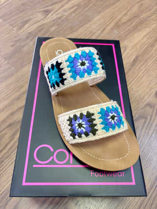 Ocean Crochet Sandals