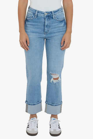 Main Street Cuffed Denim