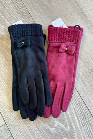 Bowtie Touchscreen Gloves