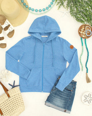 IN STOCK Fullzip Hoodie - Blue