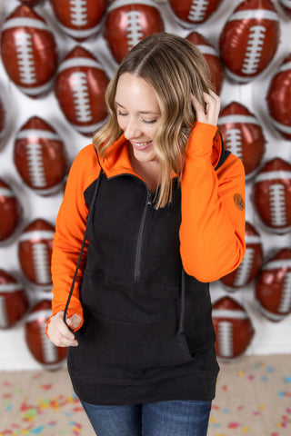 IN STOCK GameDay Halfzip Hoodie - Cincinnati FINAL SALE