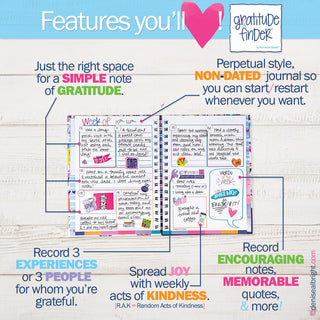Gratitude Finder® Journals | Seaside Goddess - Denise Albright® 