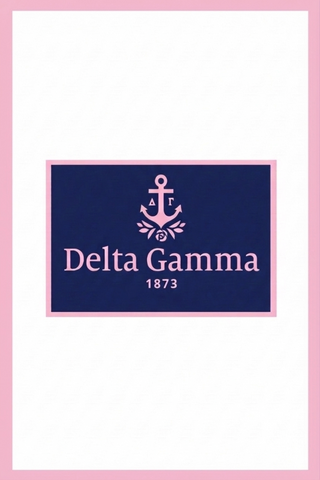 Delta Gamma Luxury Blanket
