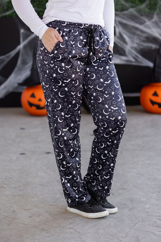IN STOCK Lounge Pants - Midnight Bats
