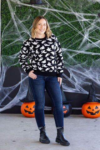 IN STOCK Ghost Pullover Sweater