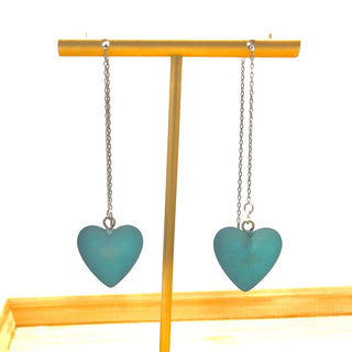Heartstrings Threader Earrings