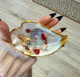 Large Oyster Shell Trinket Dish