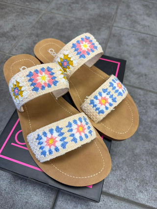Market Crochet Sandals