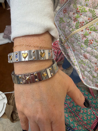 Two Tone Watch Bracelet