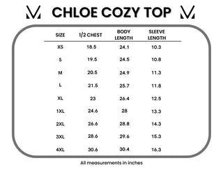 IN STOCK Chloe Cozy Top - Wildflower Meadow