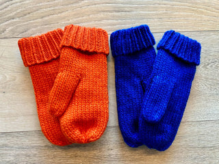 Cuffed Knit Gloves
