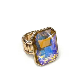RTS Jacqueline Kent Purple Stone Stretch Ring