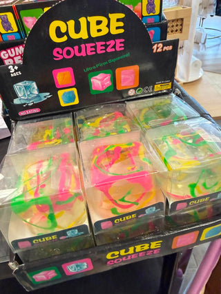 Splatter Squishy Cubes