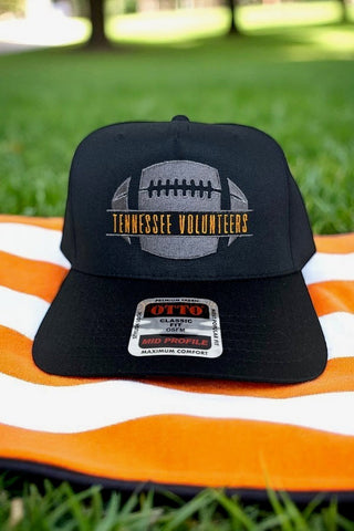 TN Volunteers Black Canvas Embroidered Hat