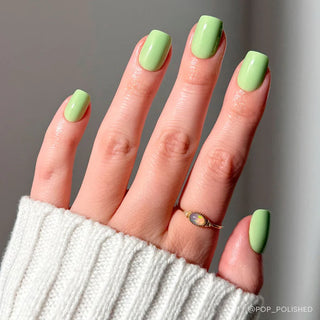 Glamnetic Press On Nails - Light Sage