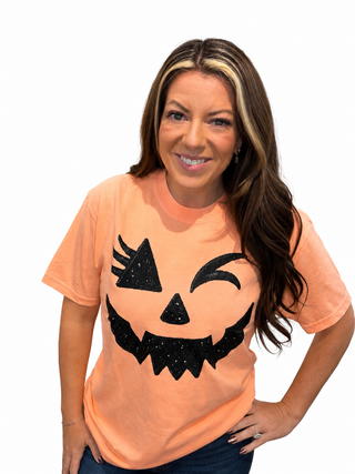 Cute Pumpkin TShirt - Comfort Colors