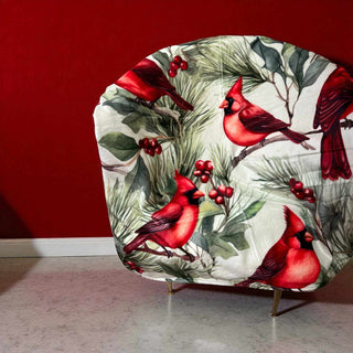 Lovely Green Cardinal Blanket