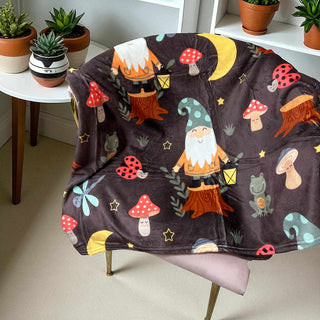 Fall Gnome Blanket
