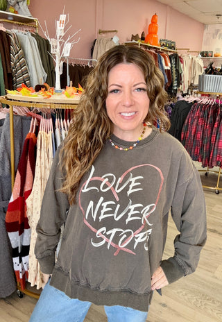 Love Never Stops Sweater