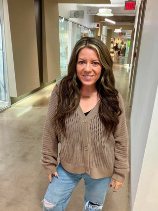 Taupe Cardigan
