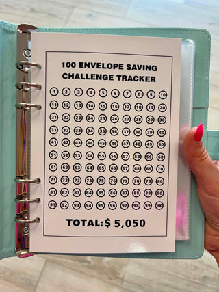 Envelope Savings Challenge Book