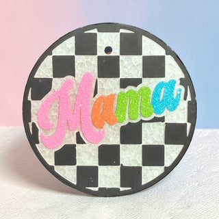 Checkered Mama Freshie