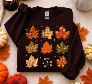 Pre Order Leaf Collage Sweatshirt