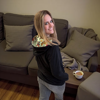 Shirley and Stone Christmas Bow Hoodie