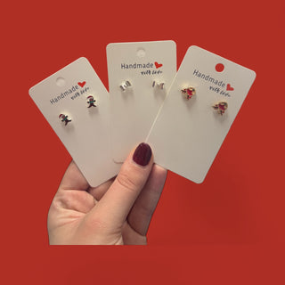 Christmas Earring Lot - Studs