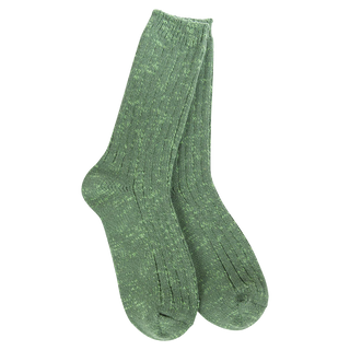 Ivy Weekend Cotton Slub Marled Crew