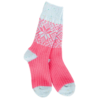Pink Blue Confetti Holiday Crew
