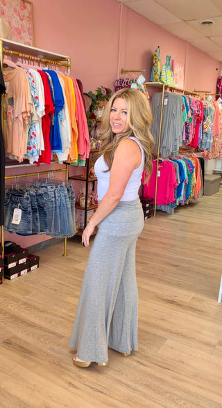 Effortless Escape Foldover Palazzo Pants